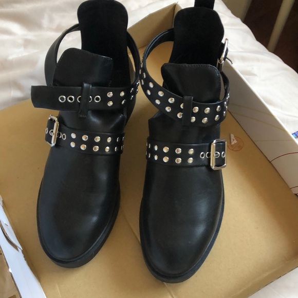 2 for $45 - Buckle Black Boots - Picture 2 of 6